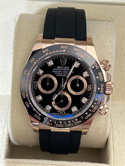 daytona rolex cinturino nero|Acquista Rolex Daytona su Chrono24.